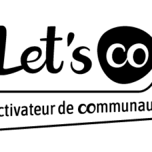 LETS CO logo BD complet noir